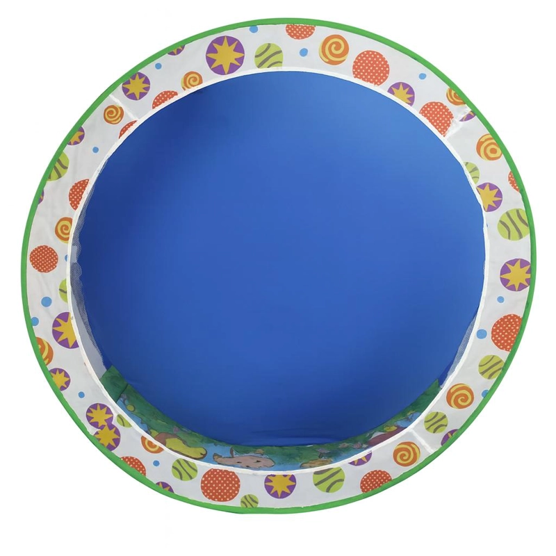PISCINA DE JUEGOS INFANTIL PLEGABLE CON CANASTA BASKETBALL - 6