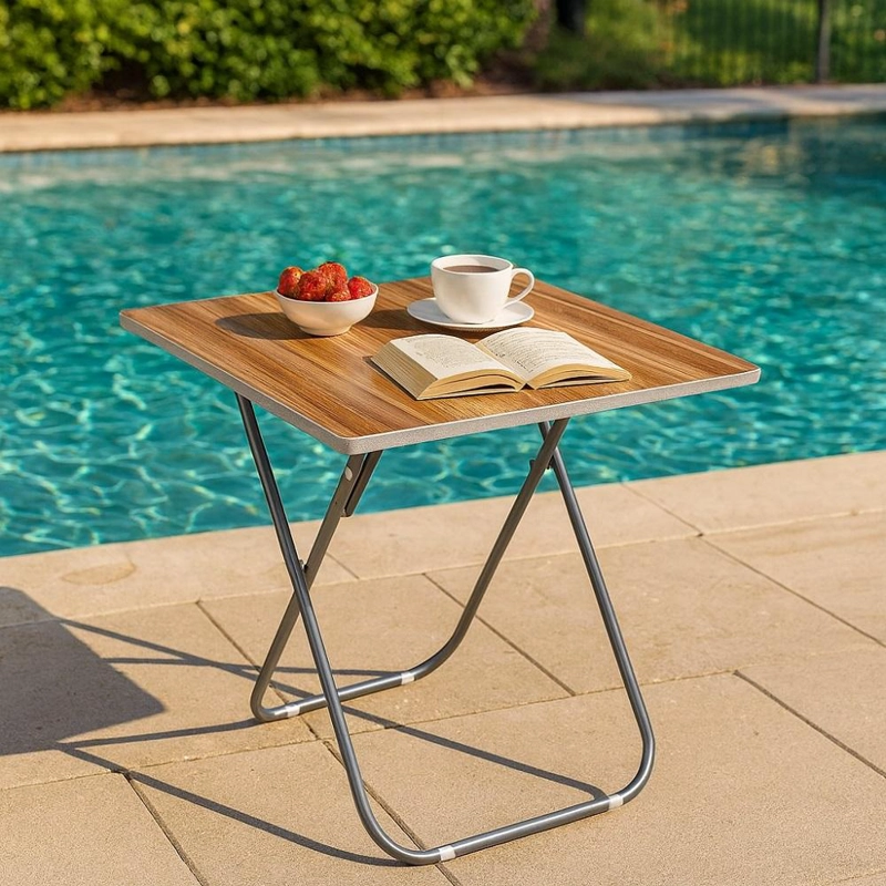 MESA PLEGABLE PORTATIL MULTIFUNCIONAL AUXILIAR - 5