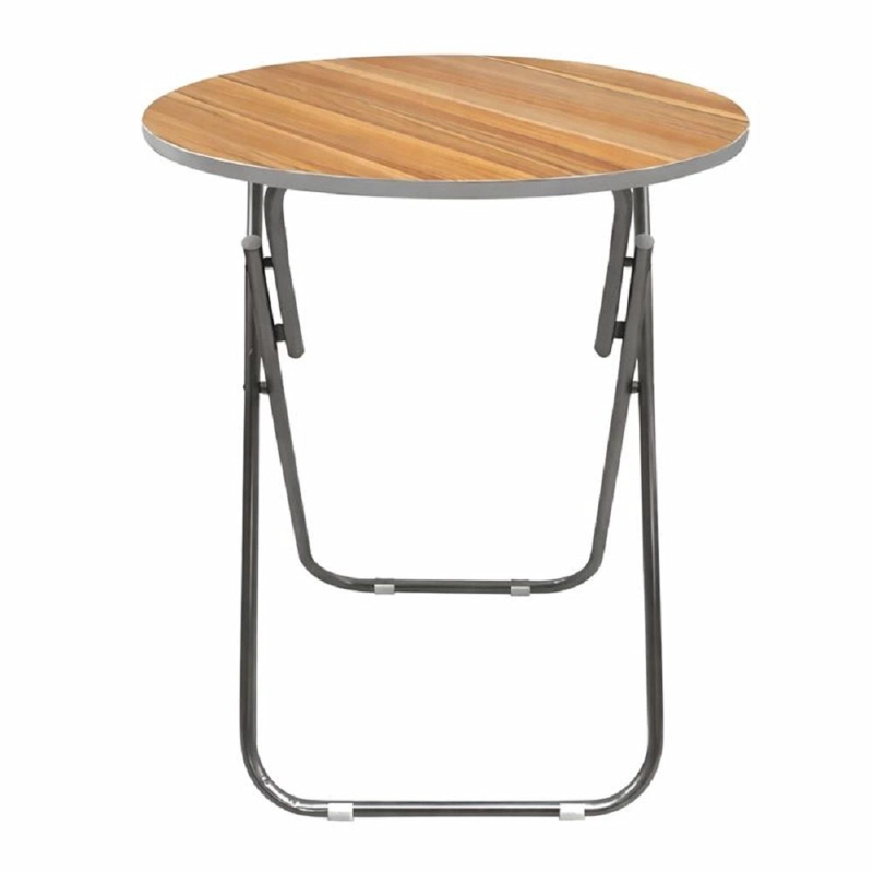 MESA PLEGABLE REDONDA IDEAL HOGAR Y EXTERIOR - 4