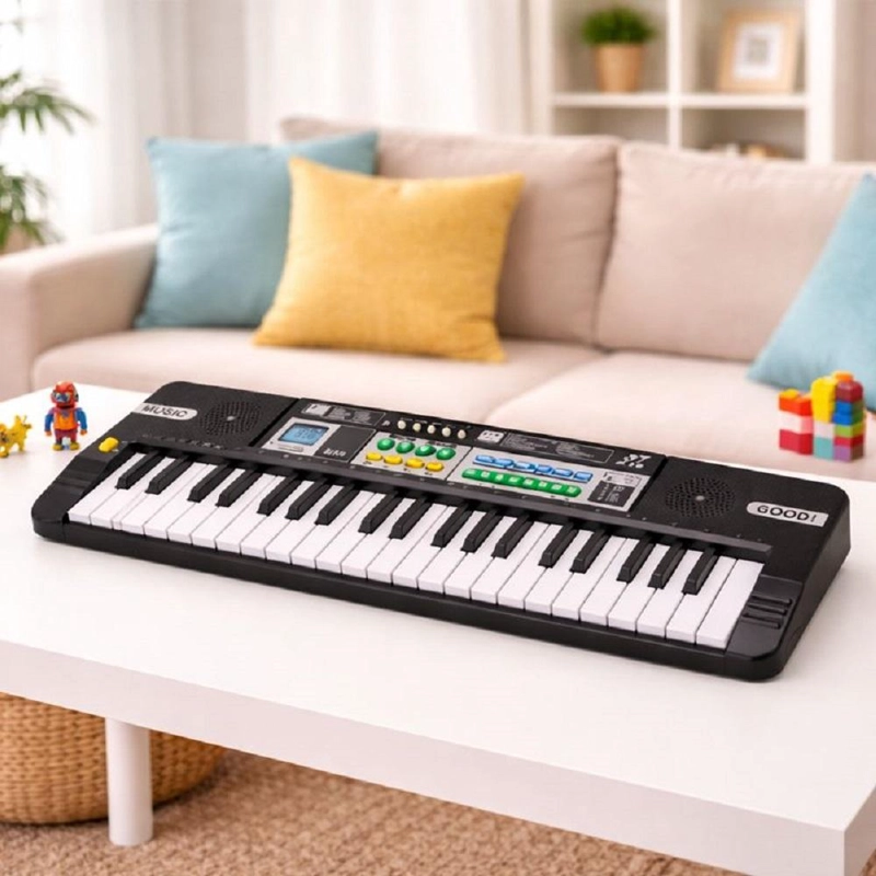 PIANO PARA NIÑOS TECLADO MUSICAL ELECTRONICO CON MICROFONO - 3