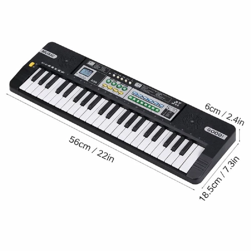 PIANO PARA NIÑOS TECLADO MUSICAL ELECTRONICO CON MICROFONO - 7