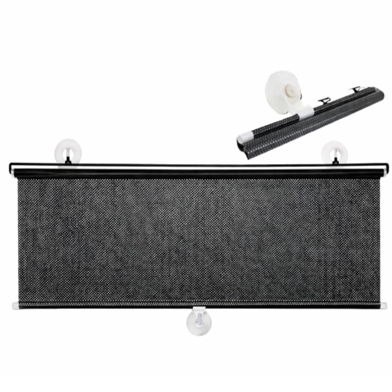 CORTINA RETRACTIL PARASOL PARABRISAS  AUTOS MULTIUSO45X125CM - 1