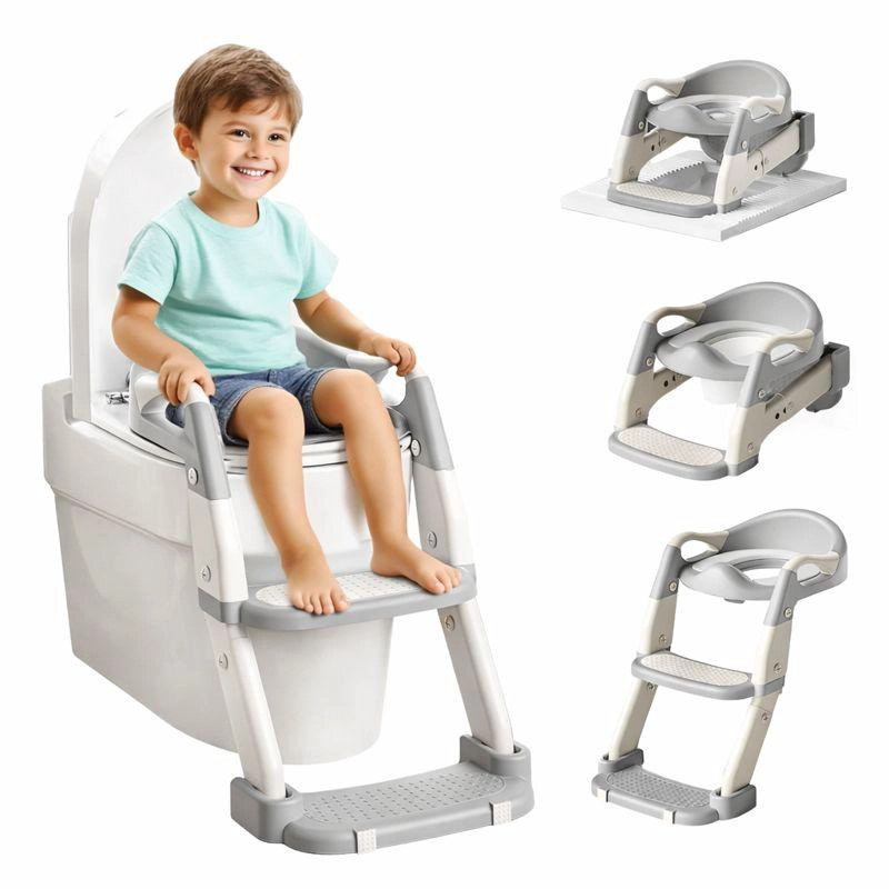PELELA INFANTIL 3 EN 1 CON ASIENTO ADAPTADOR Y ESCALERA - 3