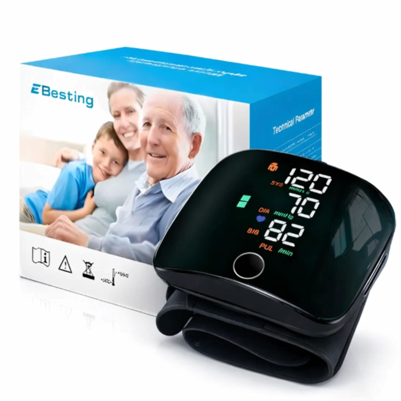TENSIOMETRO DIGITAL MUÑECA USB RECARGABLE CON VOZ - 2