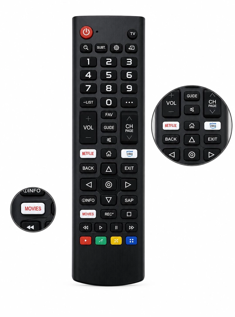 CONTROL REMOTO COMPATIBLE LG SMART TV - 3
