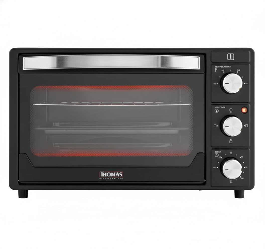 HORNO ELE CTRICO THOMAS TH-25N01 25L MULTIFUNCION - 5
