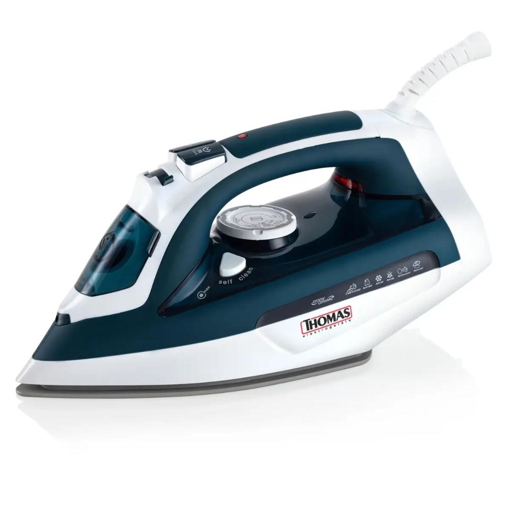 PLANCHA A VAPOR THOMAS TH-7355 CERAMICA POTENTE 2200W - 6