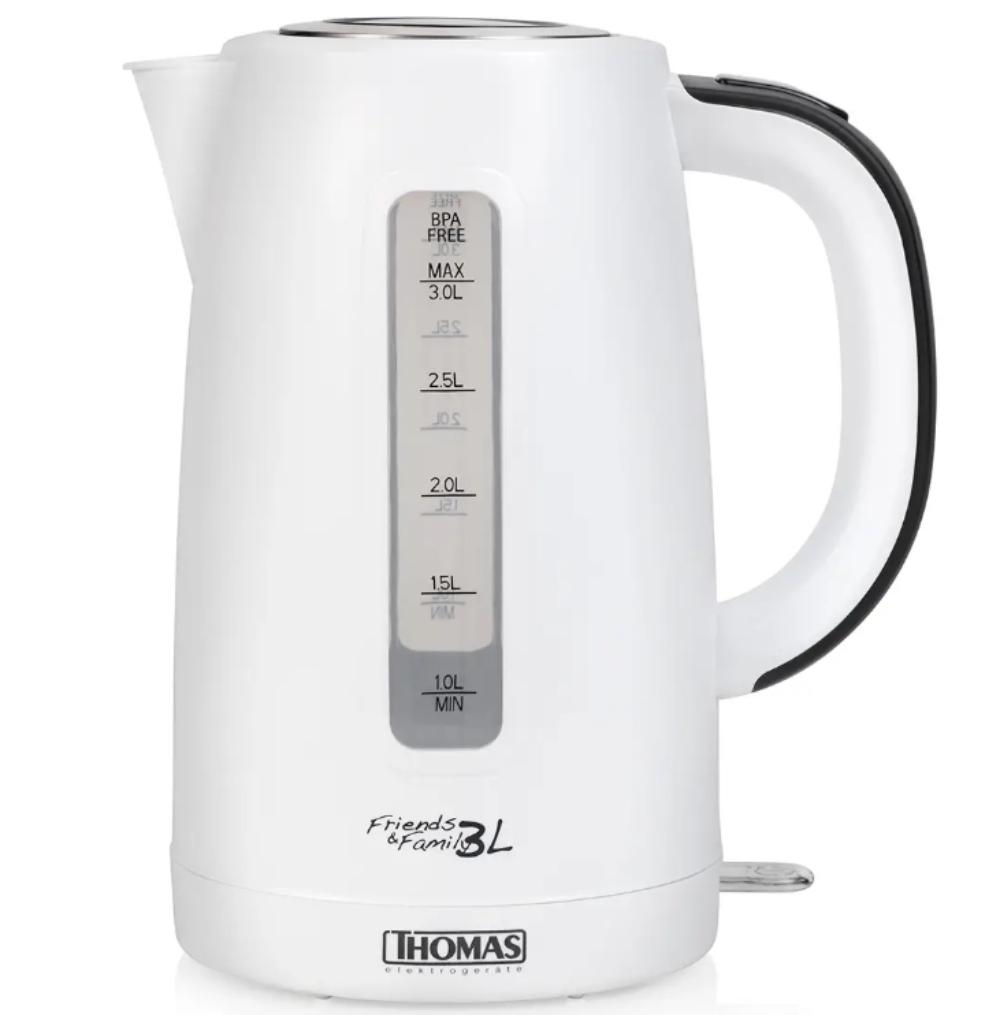 HERVIDOR ELE CTRICO THOMAS TH-4351 3L 2200W FAMILY & FRIENDS - 9