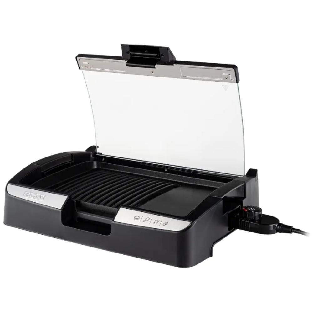PARRILLA ELE CTRICA THOMAS TH-224 GRILL Y PLANCHA COCINA - 1