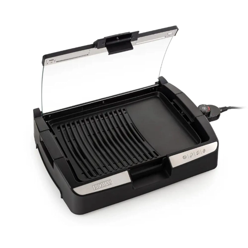 PARRILLA ELE CTRICA THOMAS TH-224 GRILL Y PLANCHA COCINA - 6