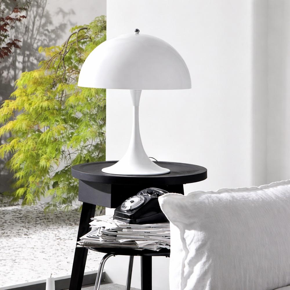 LAMPARA LED VELADOR RECARGABLE CALIDA Y FRIA - GRIS - 4