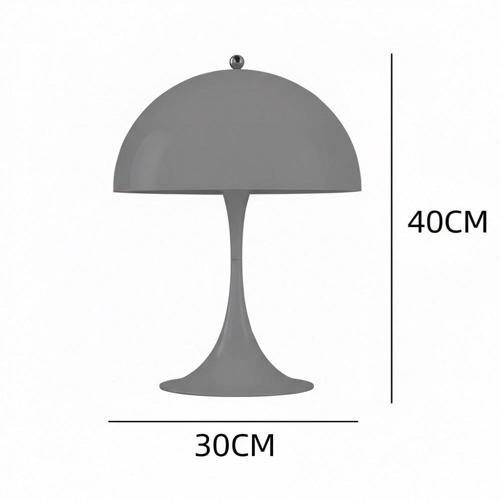 LAMPARA LED VELADOR RECARGABLE CALIDA Y FRIA - GRIS - 7