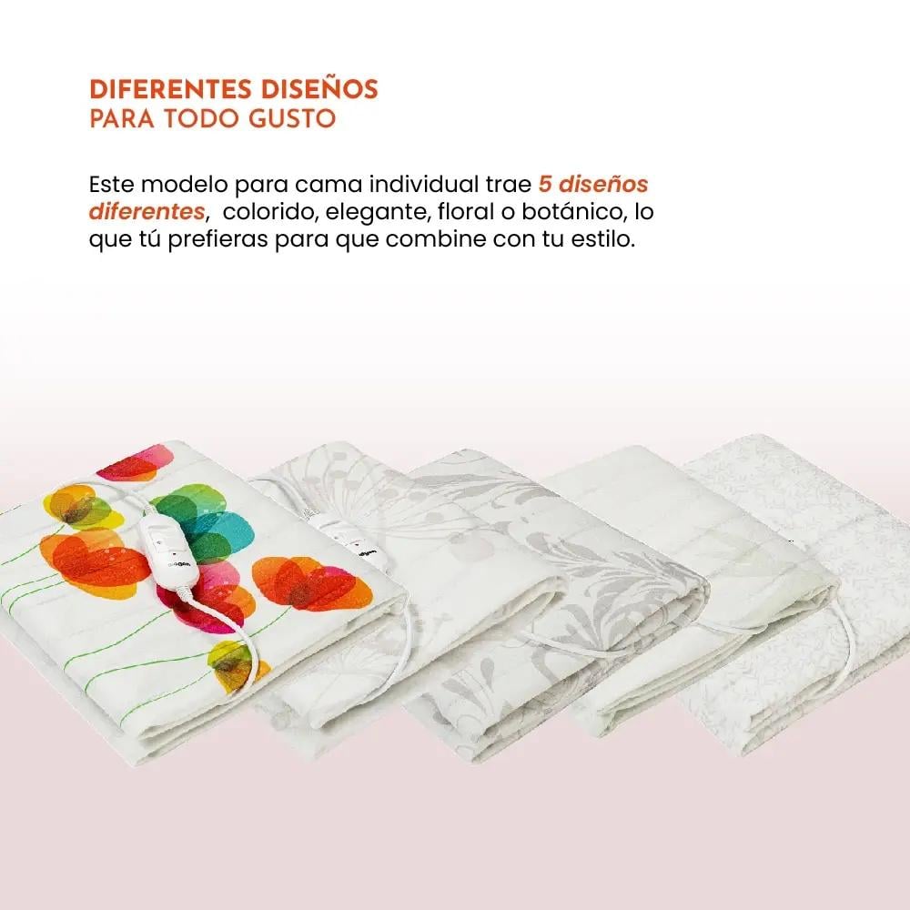 CALIENTACAMAS SIEGEN  SG-5120D4  150X80CM DISEÑO ELEGANTE - 8