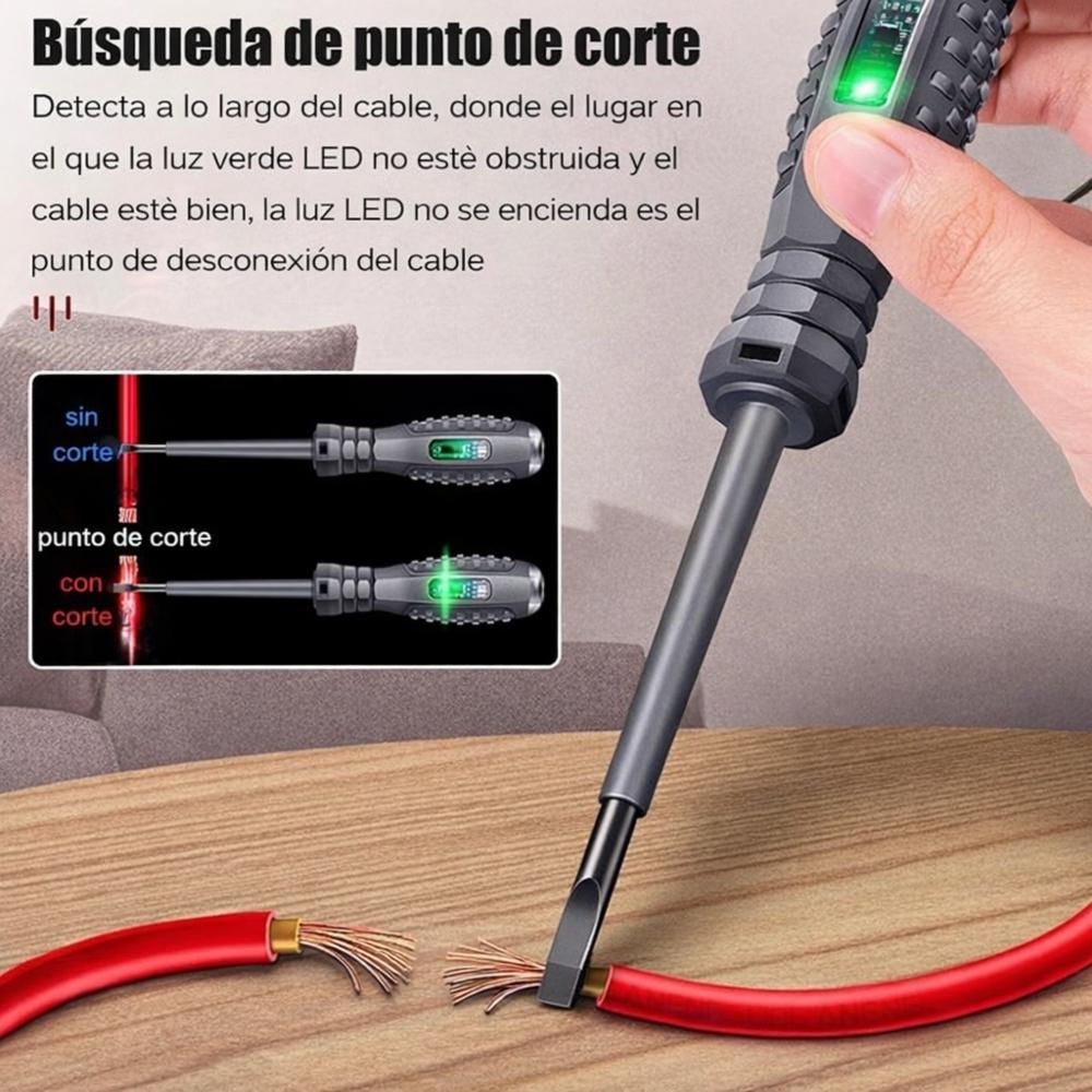 PROBADOR DE CORRIENTE TESTER PANTA MAGNETICA X2 - 4