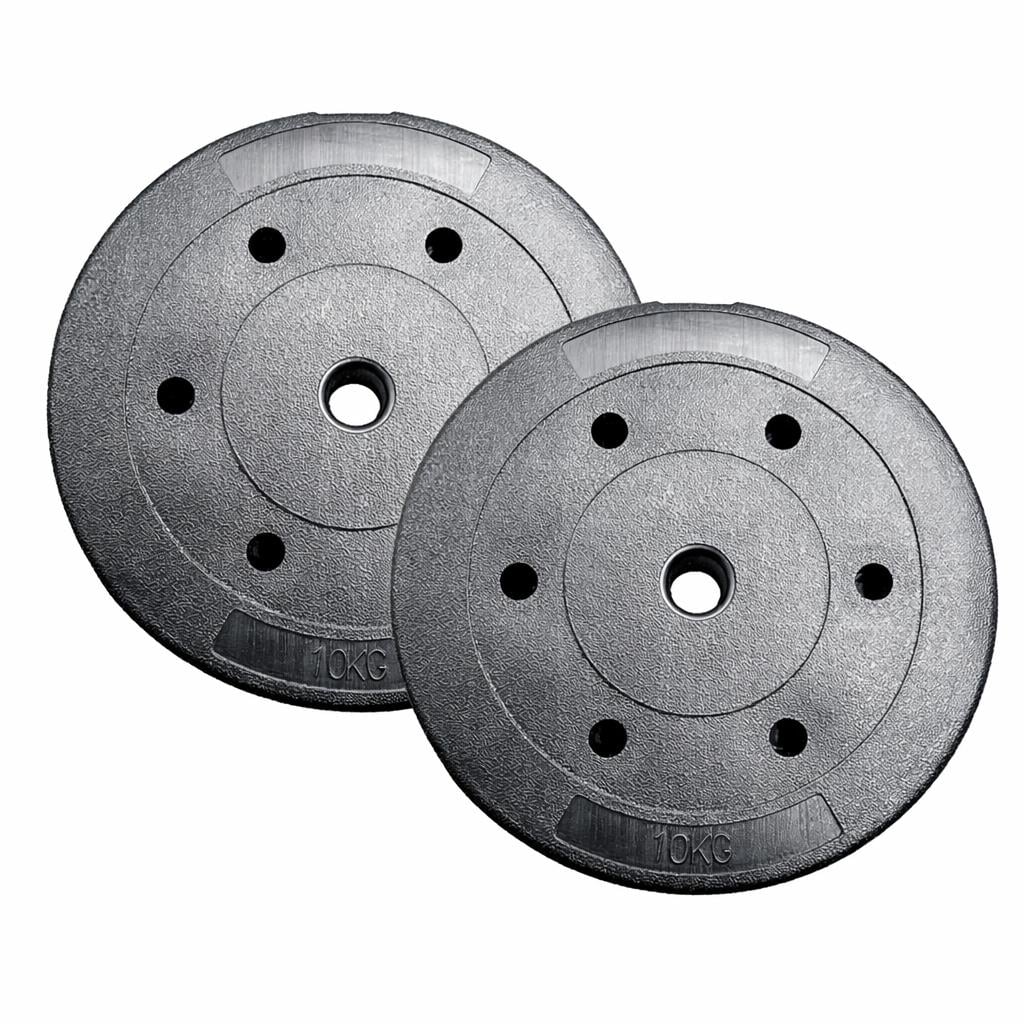 SET 2 DISCOS PVC PREOLIMPICOS 10KG X 2 - 5