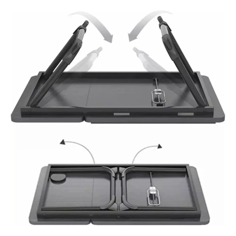 MESA PORTATIL LAPTOP PLEGABLE SOPORTE AJUSTABLE MULTIUSO - 3