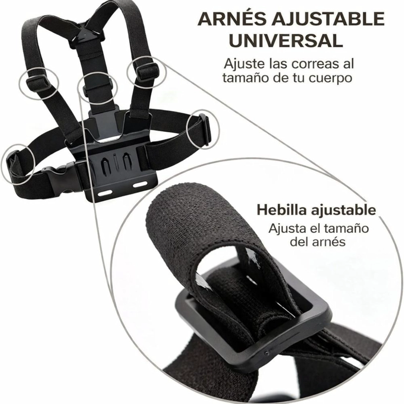 SOPORTE CELULAR ARNE S PECHO AJUSTABLE 360° - 9