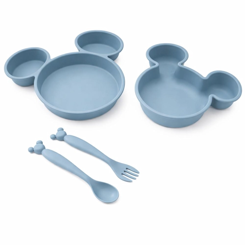 SET ALIMENTACION BEBE  4 PIEZAS VAJILLA INFANTIL - 1