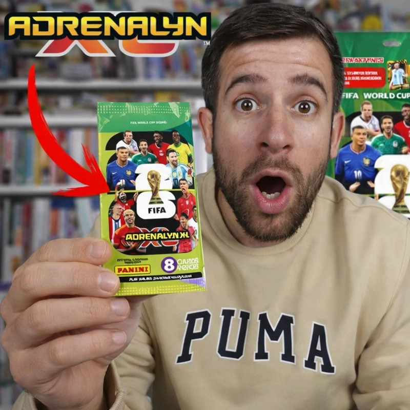 PACK 4 SOBRES COPA MUNDIAL FIFA 2026 PANINI DELUXE ADRENALYN - 3