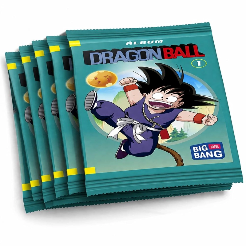 PACK DE 5 SOBRES DRAGON BALL SAGA DE PILAF - 1