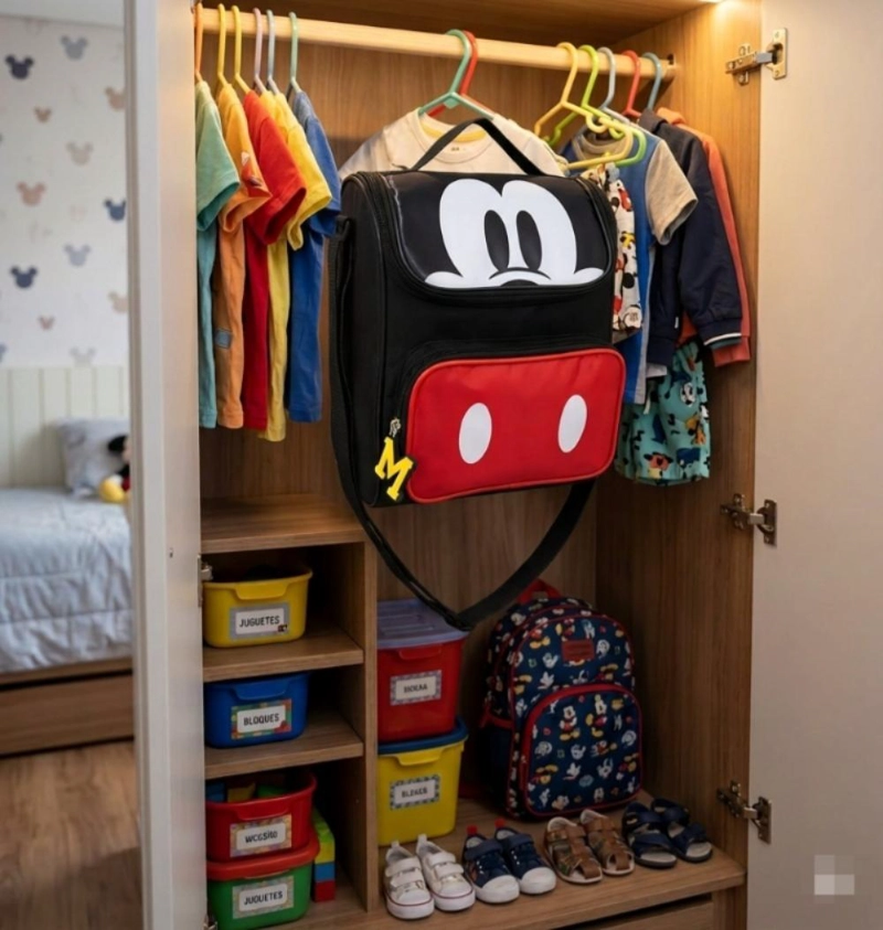 LONCHERA TE RMICA ESCOLAR BOLSO INFANTIL RESISTENTE PORTATIL - 5