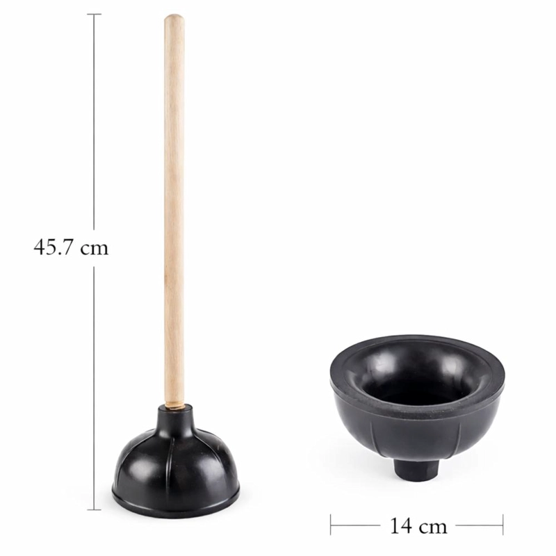 DESTAPADOR DE BAÑO MANUAL SOPAPO RESISTENTE - 6