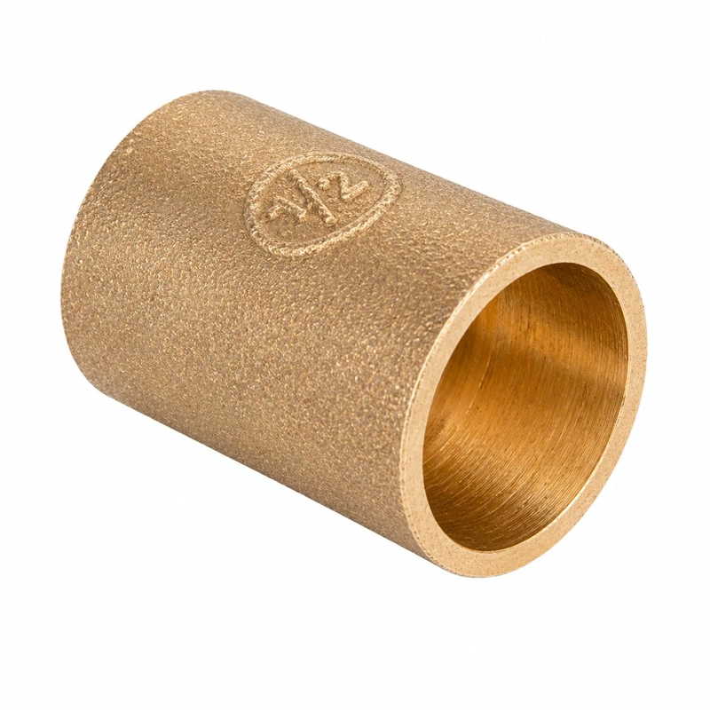 COPLA BRONCE 1/2' CON TOPE SO-SO PACK 5 UNIDADES - 1