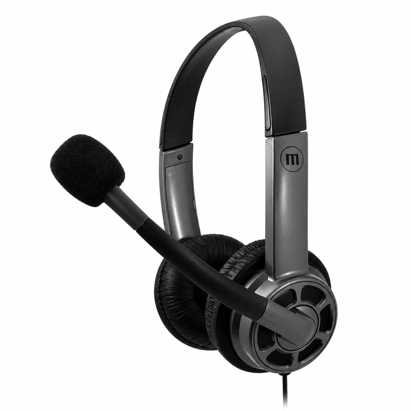 AUDIFONOS MAXELL ESTE REO CON MICROFONO 1.8M CABLE - NEGRO - 2