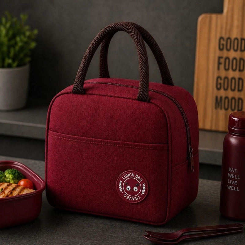 LONCHERA TE RMICA PORTATIL UNISEX ALMUERZO COLACION MULTIUSO - 4