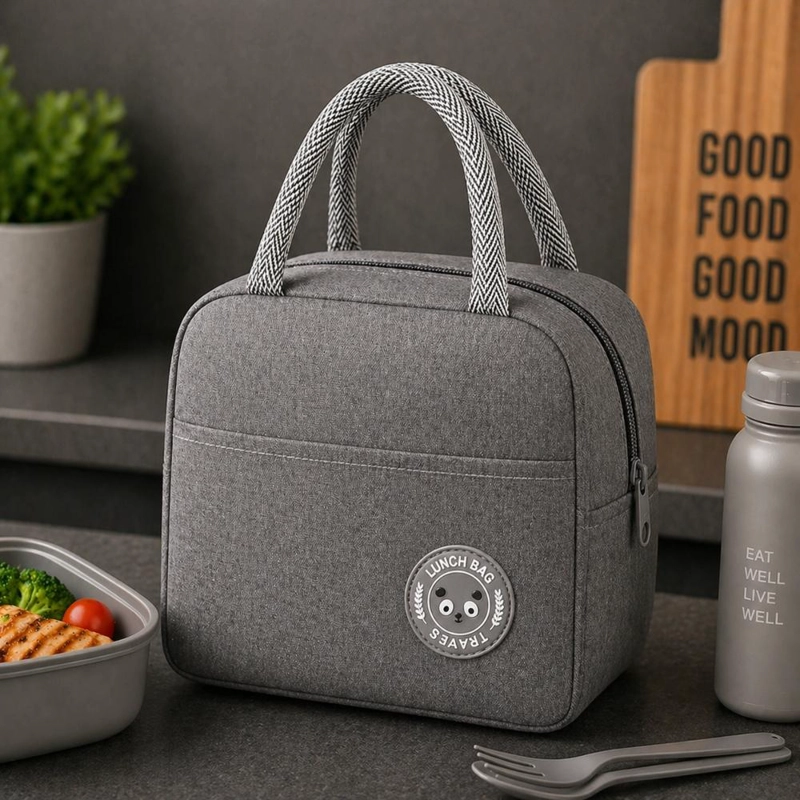 LONCHERA TE RMICA PORTATIL UNISEX ALMUERZO COLACION MULTIUSO - 4