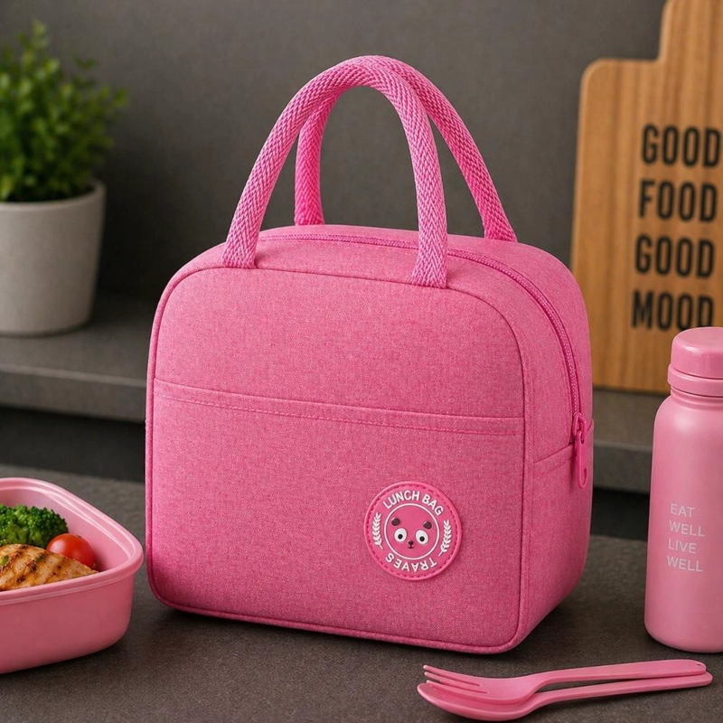 LONCHERA TE RMICA PORTATIL UNISEX ALMUERZO COLACION MULTIUSO - 4