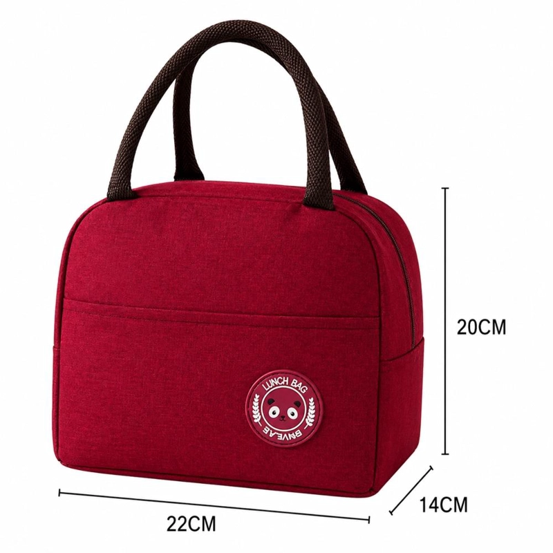 LONCHERA TE RMICA PORTATIL UNISEX ALMUERZO COLACION MULTIUSO - 5