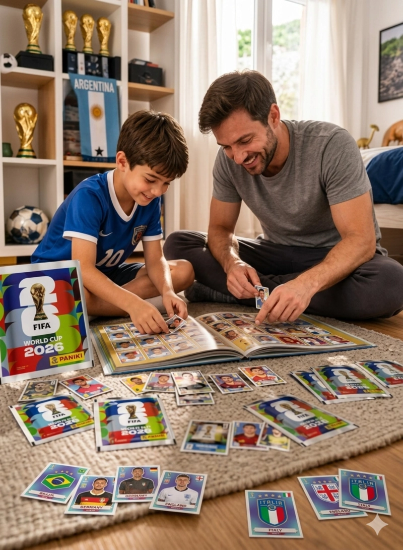 PACK 10 SOBRES PANINI MUNDIAL 2026 STICKERS ORIGINAL - 9