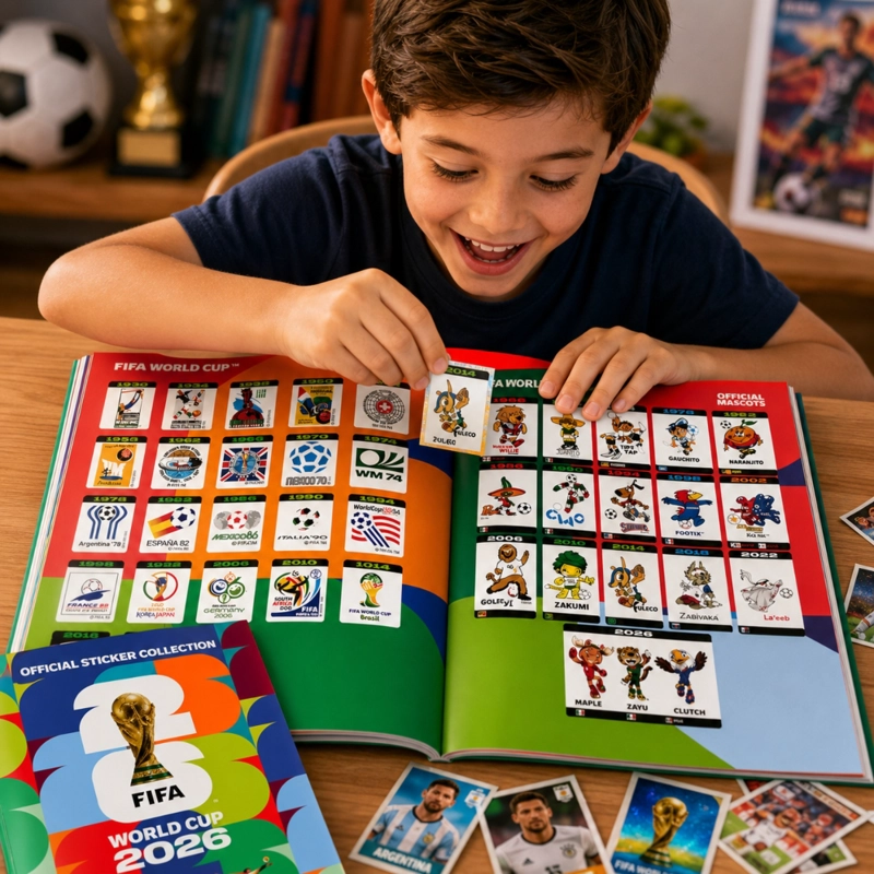 PACK ALBUM MUNDIAL FIFA 2026 + 10 SOBRES (70 LAMINAS) - 9