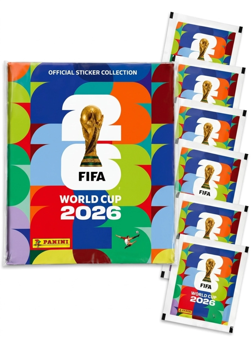 PACK ALBUM FIFA 2026 + 5 SOBRES (35 LAMINAS) - 1