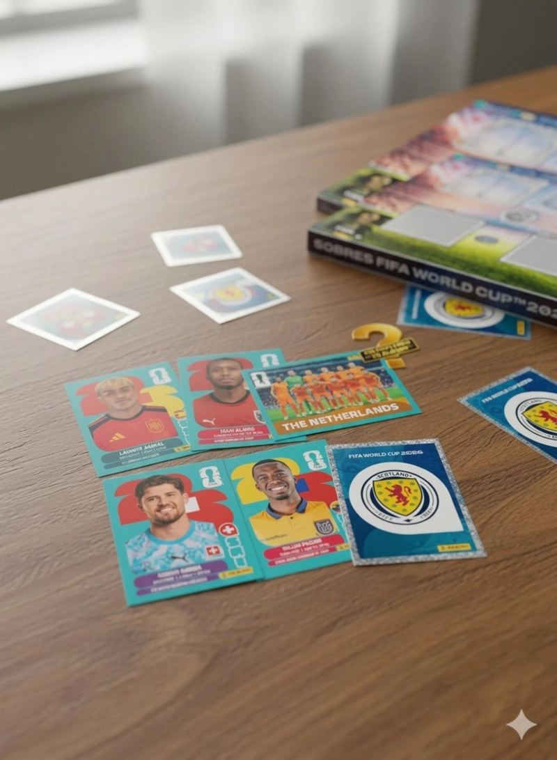 PACK ALBUM FIFA 2026 + 5 SOBRES (35 LAMINAS) - 4