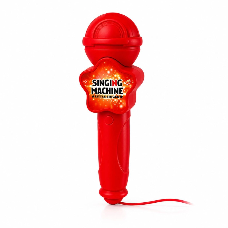 MICROFONO KARAOKE NIÑOS LUZ LED PARLANTE BLUETOOTH - 3