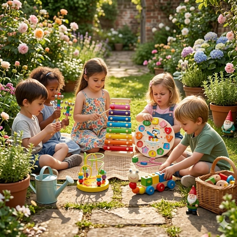 JUGUETES DIDACTICOS MONTESSORI MADERA COGNITIVO PARA NIÑOS - 2