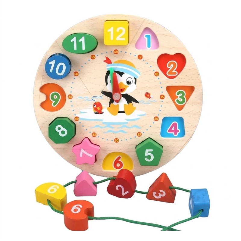 JUGUETES DIDACTICOS MONTESSORI MADERA COGNITIVO PARA NIÑOS - 6