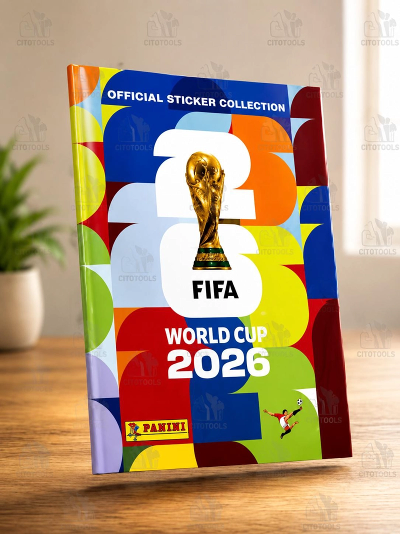 PACK ALBUM PANINI TAPA BLANDA  2026 + 2 SOBRES  OFICIALES - 2