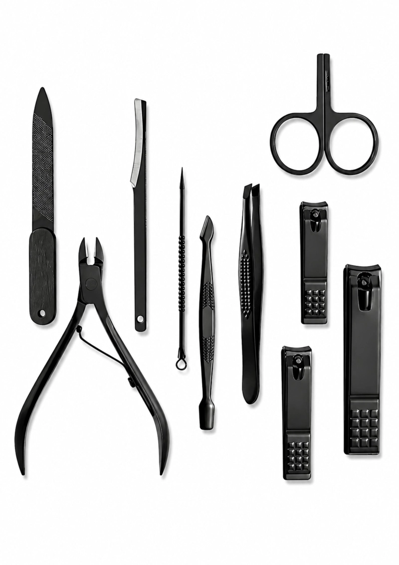 KIT COMPLETO MANICURA Y PEDICURA 18 PIEZAS CON ESTUCHE - 4