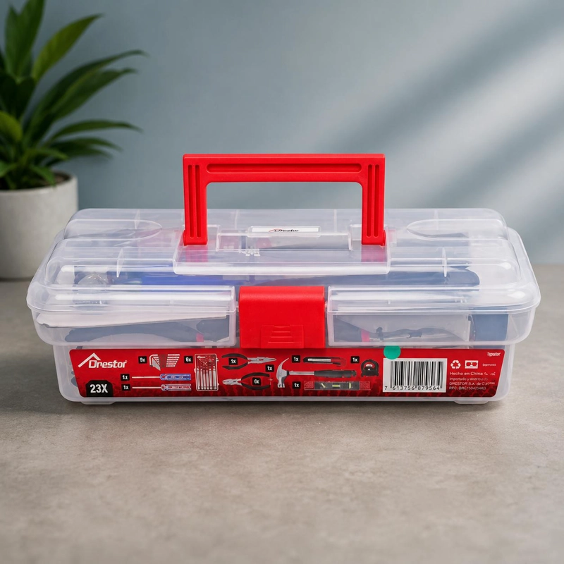 KIT HERRAMIENTAS MANUALES 23 PIEZAS MULTIUSO MALETINTACTIX - 3