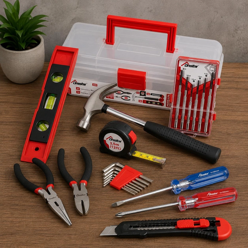 KIT HERRAMIENTAS MANUALES 23 PIEZAS MULTIUSO MALETINTACTIX - 4