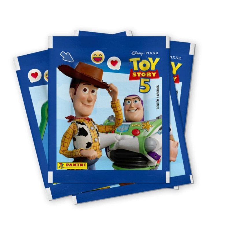 PACK 10 SOBRES - ALBUM TOY STORY 5 DISNEY PANINI - 1
