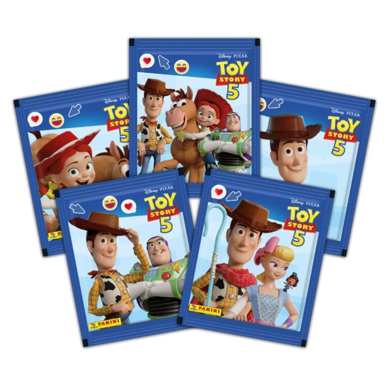 PACK 5 SOBRES - ALBUM TOY STORY 5 DISNEY PANINI - 1