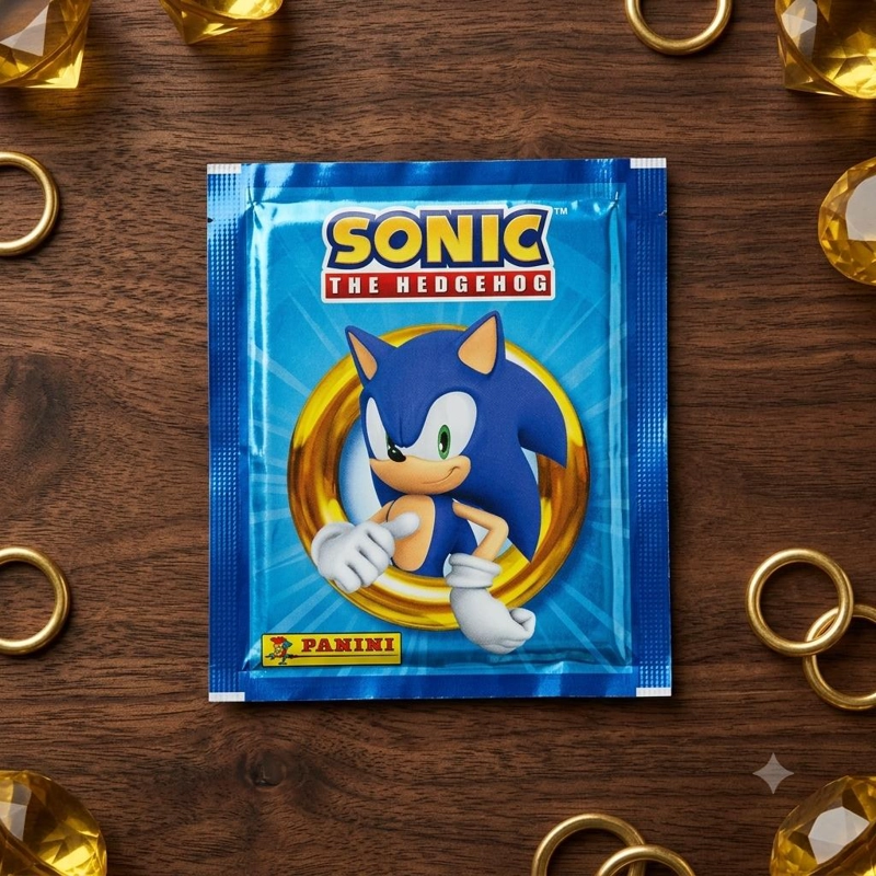 ALBUM PANINI ORIGINAL SONIC THE HEDGEHOG +10 SOBRES - 2