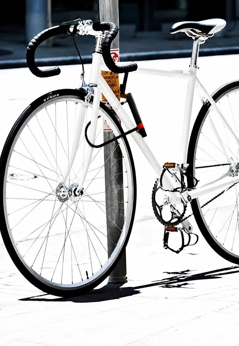 CANDADO U LOCK PARA BICICLETA Y MOTO 2 LLAVES ANTI ROBO - 4
