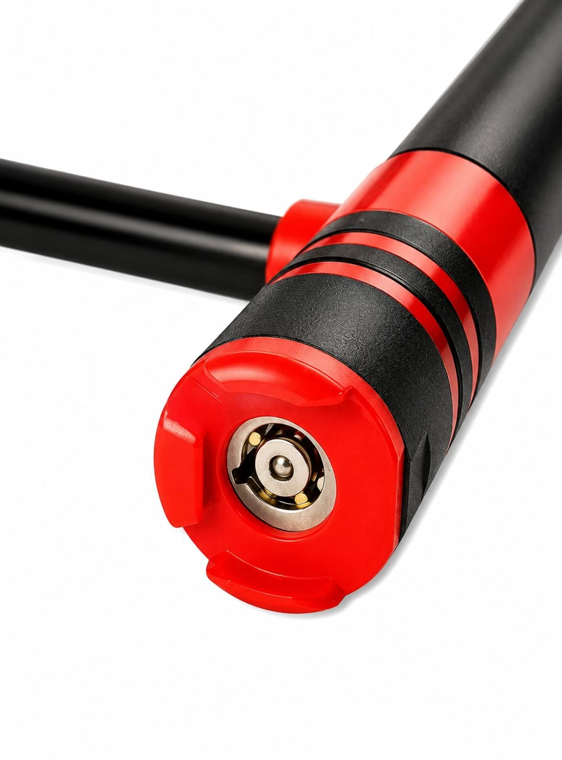 CANDADO U LOCK PARA BICICLETA Y MOTO 2 LLAVES ANTI ROBO - 5