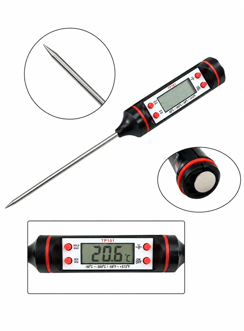 TERMOMETRO COCINA DIGITAL PARA MEDIR LA TEMPERATURA - 3