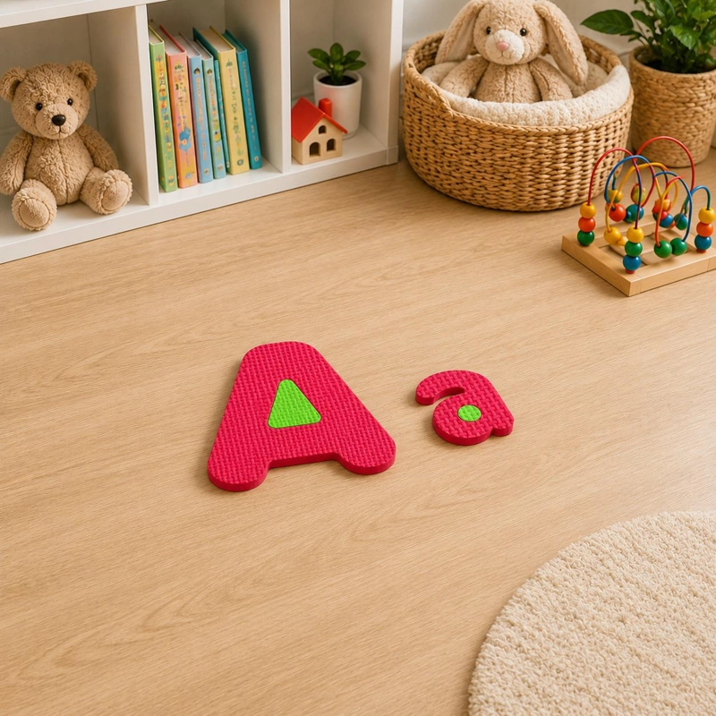 ALFOMBRA ANTIGOLPES EVA GOMA ABECEDARIO 26PZS INFANTIL - 3